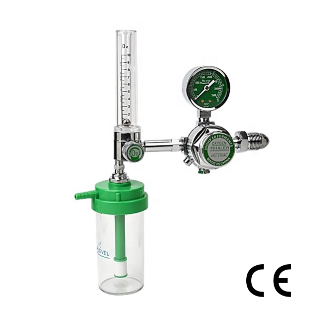 Professional Manufacturer Hospital Home Use Buoy Type Oxygen Inhaler Flowmeter Medical Oxygen Regulator