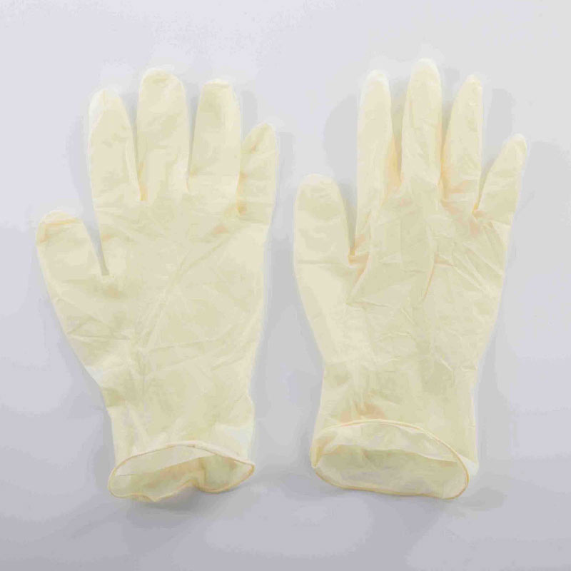 Latex Gloves Disposable Latex Gloves Powder Free Box Surgical Medical Examination Latex Hand Gloves Manufacturers