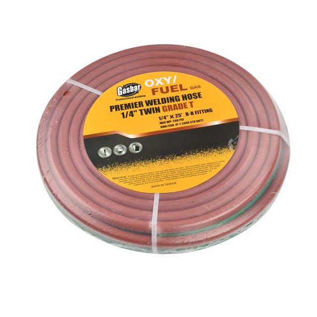 Flexible Grade T Rubber Twin Gas Welding Hose