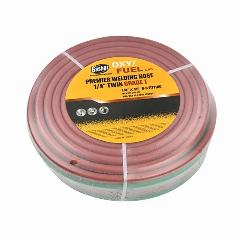 Flexible Grade T Rubber Twin Gas Welding Hose