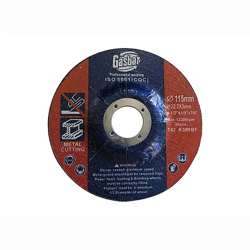 Abrasives steel 115 x 3 x 22.2mm cutting disc metal cut off disc