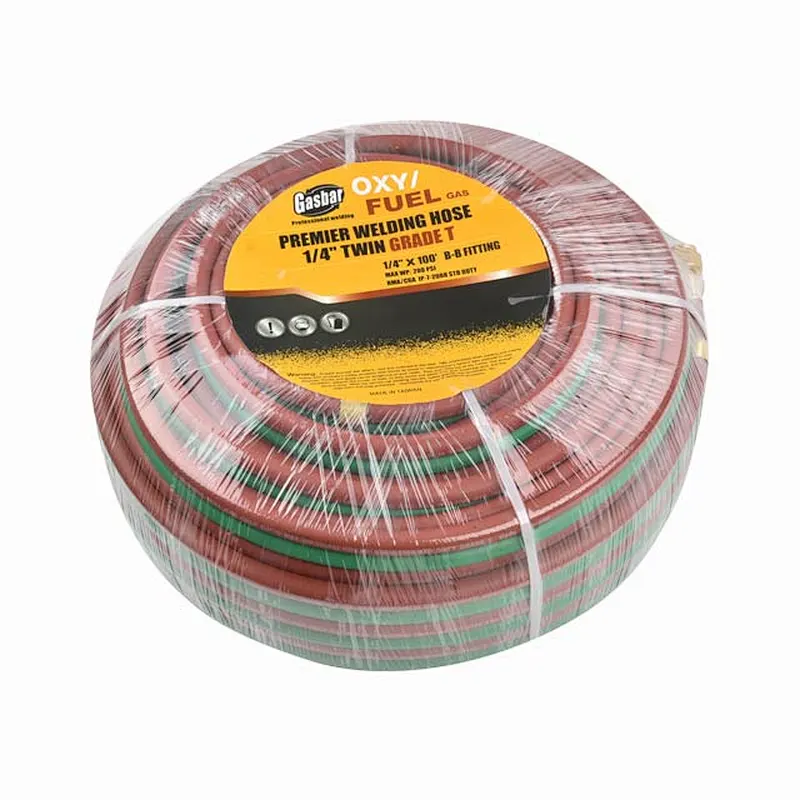 Flexible Grade T Rubber Twin Gas Welding Hose