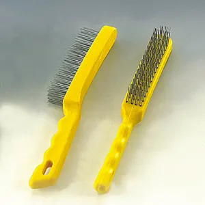 Plastic Handle Steel Wire Brush for cleaning