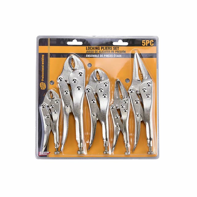 5-Piece Locking Pliers Set