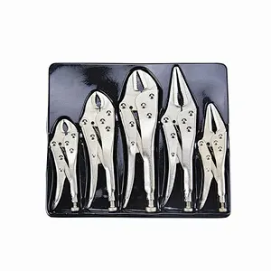 5 Pcs Locking Grip Pliers Set
