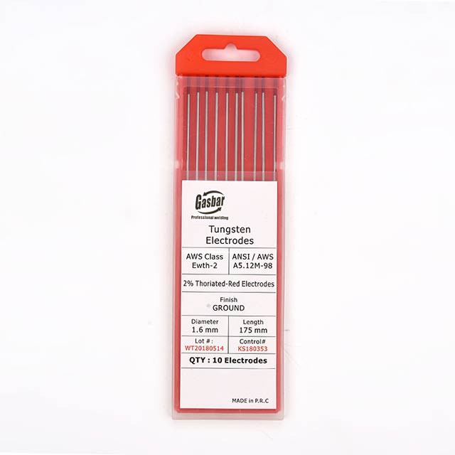 WT20 red Tungsten electrode for TIG welding