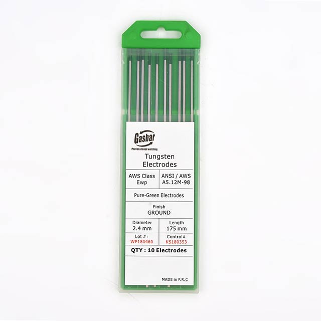 Pure tungsten electrode WP Welding rod Welding electrodes