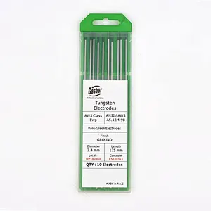 Pure tungsten electrode WP Welding rod Welding electrodes