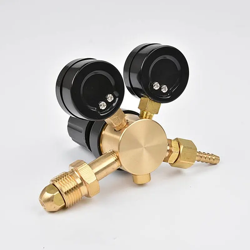 300bar Service Two-Stage Gas Saver Argon/CO2 Regulator For MIG/TIG Welder Save Gas 16%