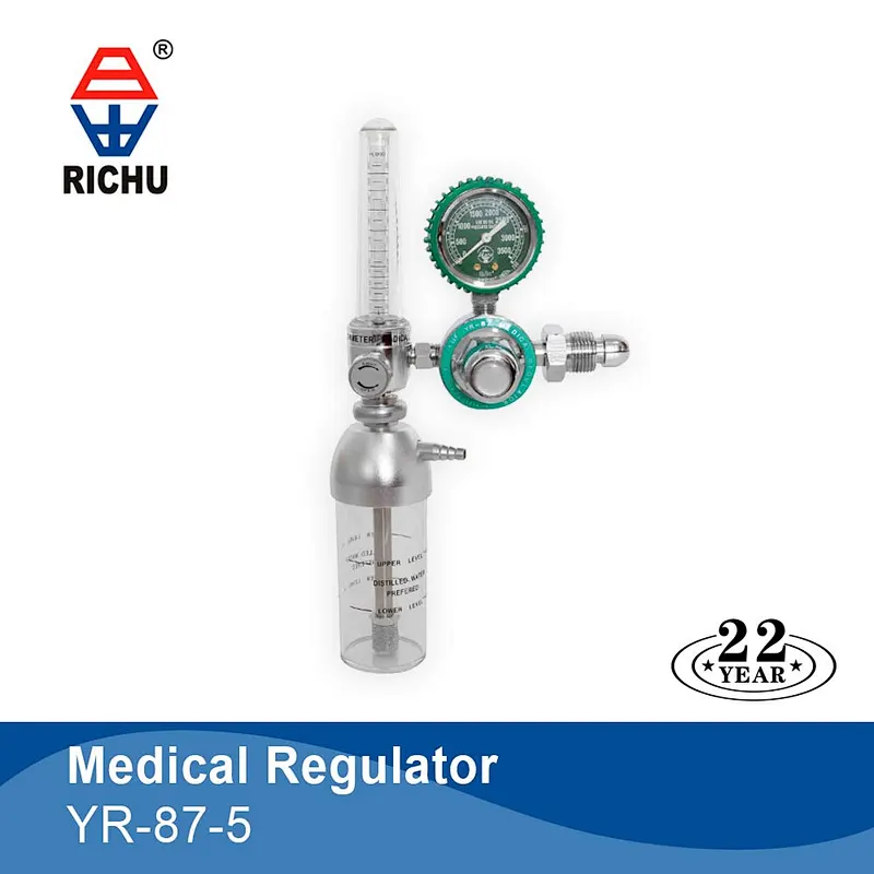 Medical Oxygen Regulator With Flowmeter