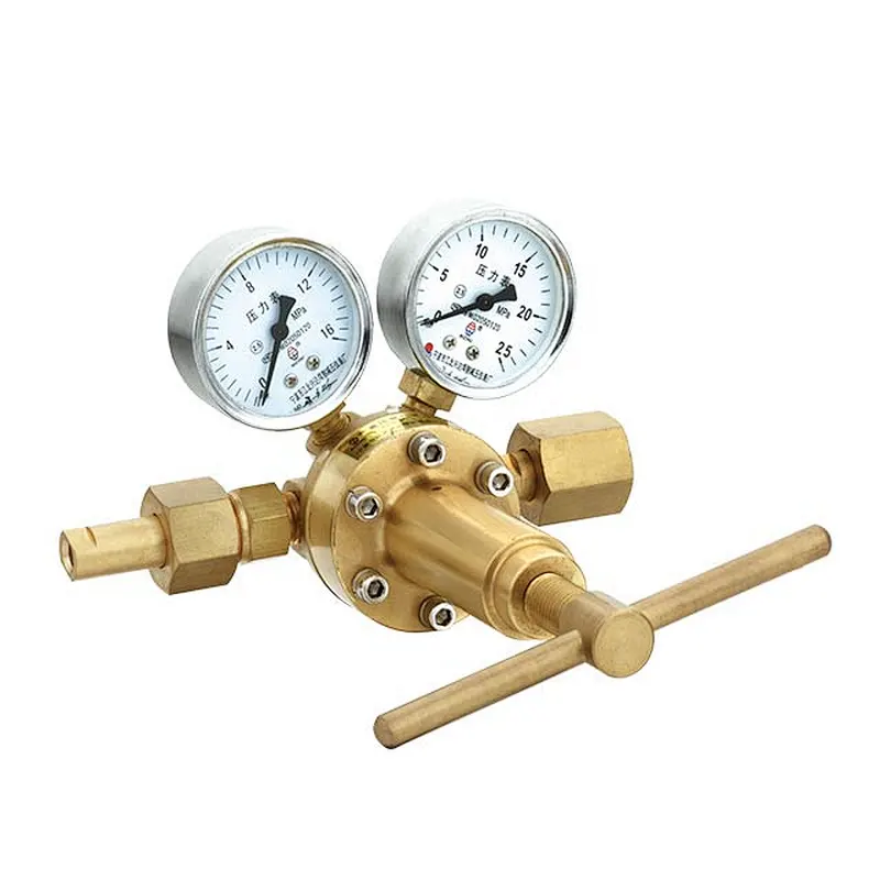High Pressure Nitrogen Regulator 0-2100 PSI For HVAC,Purging,Laser and Testing Made By Solid Brass