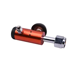Medical Grade CGA 540 Oxygen Pressure Regulator With DISS or BARB Outlet