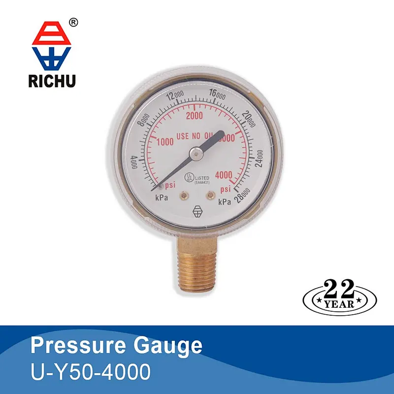 Pressure Gauge U-Y50-4000