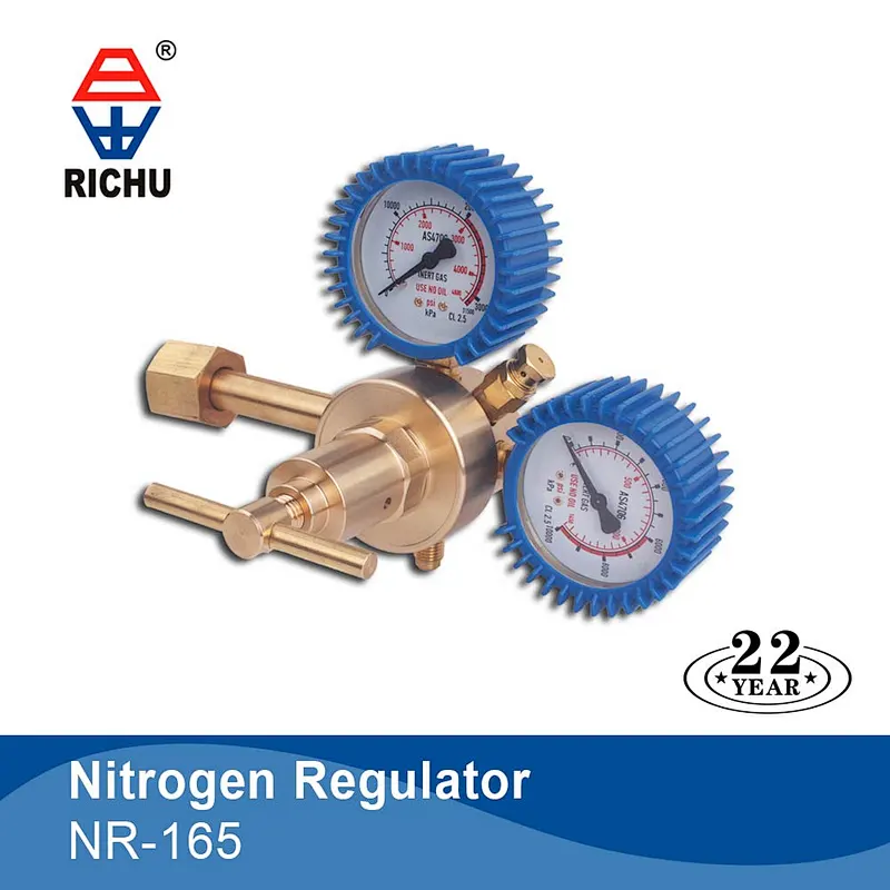 High Pressure Nitrogen Regulator 0-800 PSI For HVAC,Purging,Laser and Testing Made By Solid Brass