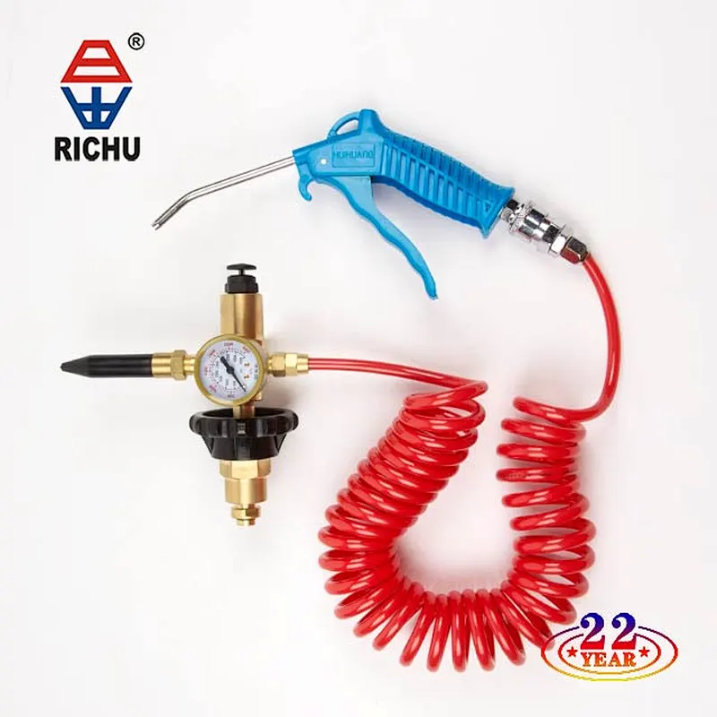 Full Brass Balloon Inflator Helium Pressure Regulator With Hand Wheel