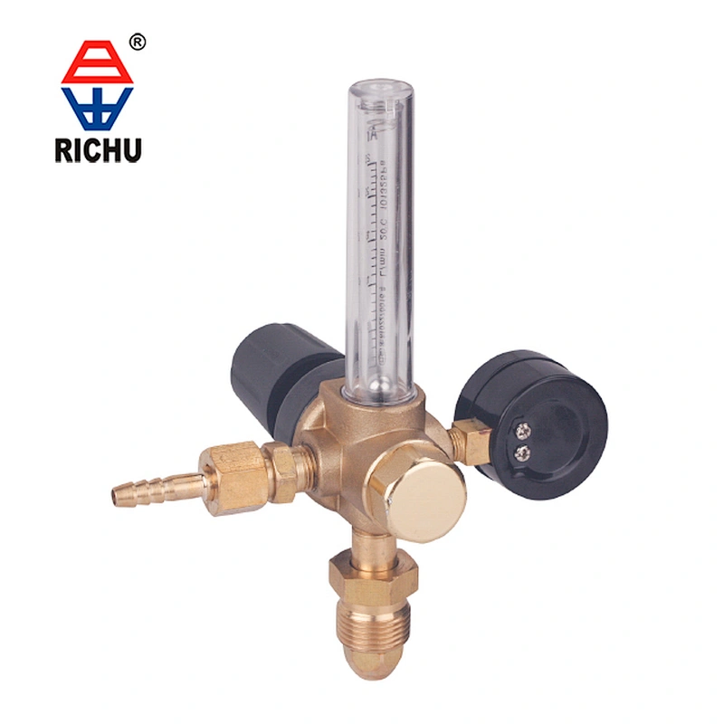 1.Mini Multi Stage Gas Saver Argon/CO2 Regulator With flow meter For MIG/TIG Welder Save Gas 16%