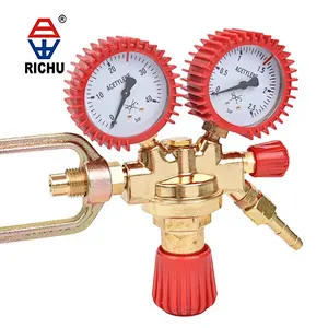 European type industrial welding oxygen gas regulator
