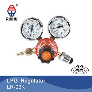 Acetylene Regulator With 2 Gauges Reducer