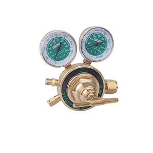 American Type SR 450 Series Heavy Duty Single Stage With 2 Gauges Oxygen Gas Regulator With UL Listed