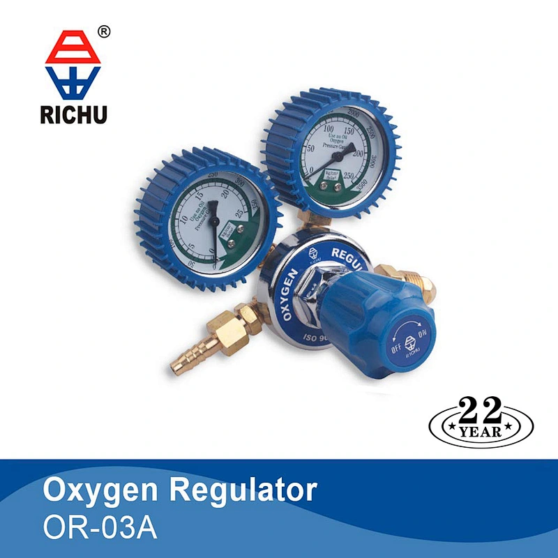 Acetylene Regulator With 2 Gauges Reducer