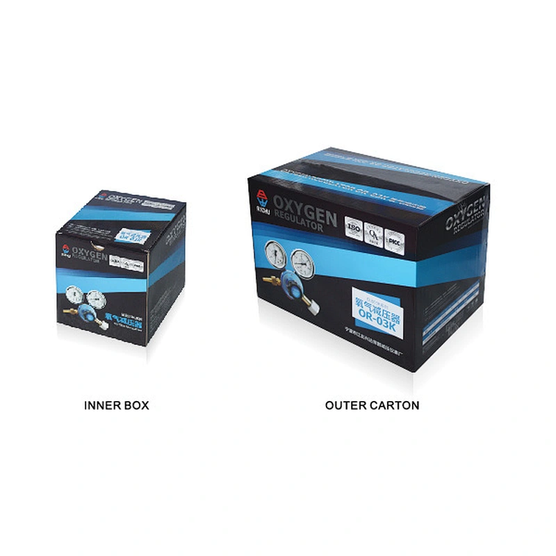 Oxygen pressure reducer australia type regulator
