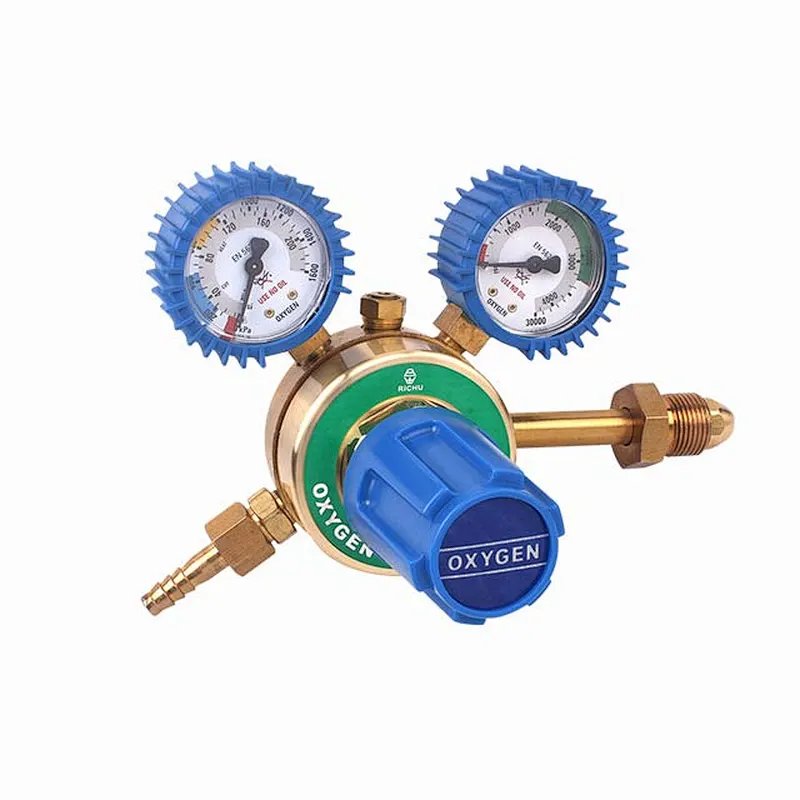 Professional Double Stage Acetylene Regulator With 2 Gauges