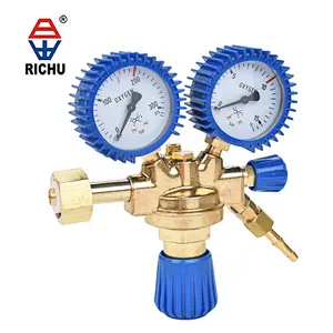 European type industrial welding oxygen gas regulator