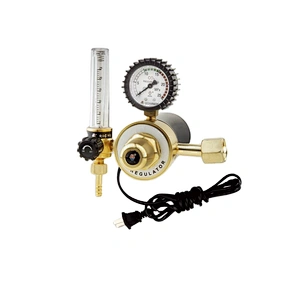 Economic Industrial CO2 Shielding Regulator 220V With Flow meter and Heater
