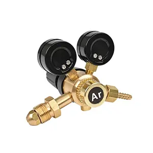 230bar Service Brass Argon/CO2 Gas Regulator With Flow Gauge For MIG/TIG Welder