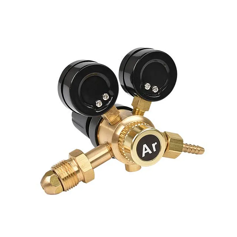 230bar Service Brass Argon/CO2 Gas Regulator With Flow Gauge For MIG/TIG Welder