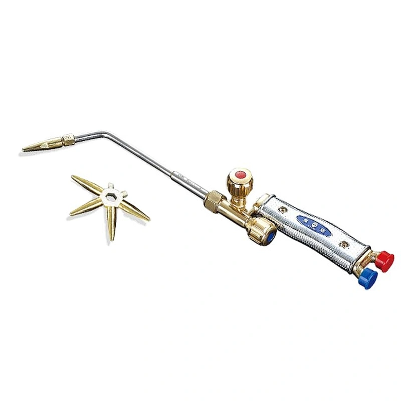 Japanese Type High Quality Full Brass Gas Welding Torch With 5 Welding Nozzles