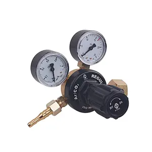 RICHU Russian Type Oxygen Acetylene LPG Gas Cylinder Regulator With Aluminum Body