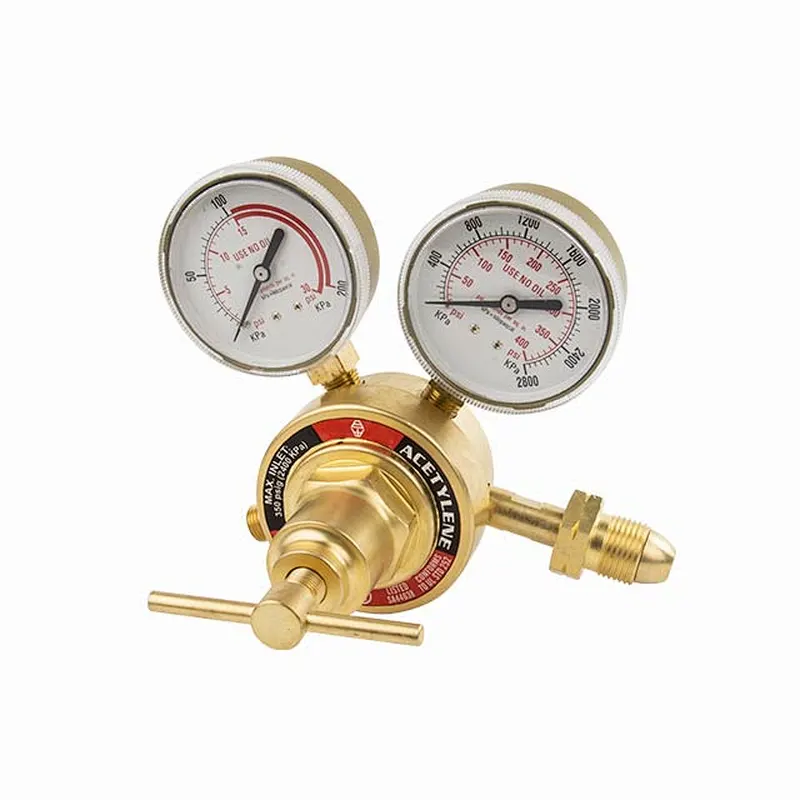 American Type SR 250 Series Medium Duty Single Stage With 2 Gauges Oxygen Gas Regulator With UL Listed