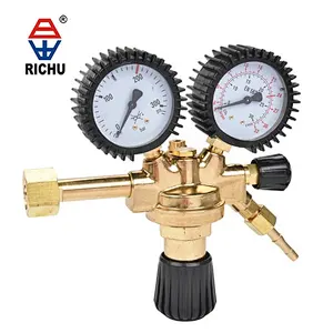 European type industrial welding oxygen gas regulator
