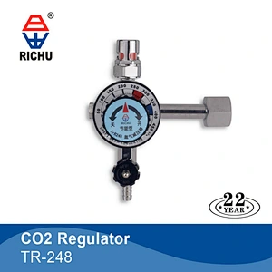CO2 regulators for dispensing beer