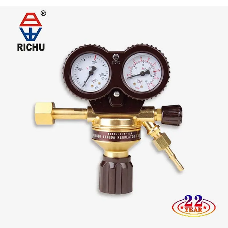 Patent Owned Acetylene Reducers In Dioxide Colors With Rubber Gauge Cap