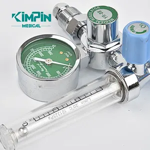 YR-88 Oxygen Inhalator Pressure Reducing Valve Regulator Flow Meter Absorber Buoy Type for Oxygen Supply System
