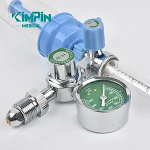 YR-88 Oxygen Inhalator Pressure Reducing Valve Regulator Flow Meter Absorber Buoy Type for Oxygen Supply System