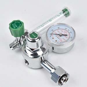 YR-86 Piston Type CGA 540 Hospital Medical Oxygen Regulator with Humidification Bottle Side Entry