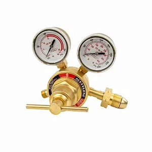 Victor Type SR 350 Series Heavy/Medium Duty Single Stage With 2 Gauges Oxygen Gas Regulator With UL Listed