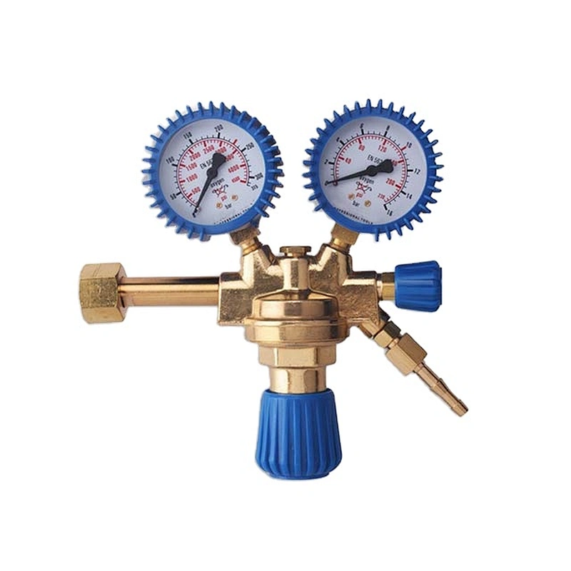 Italy Type Full Brass Pressure Reducers Regulator With CE For Use With Industrial Gases 07 Series
