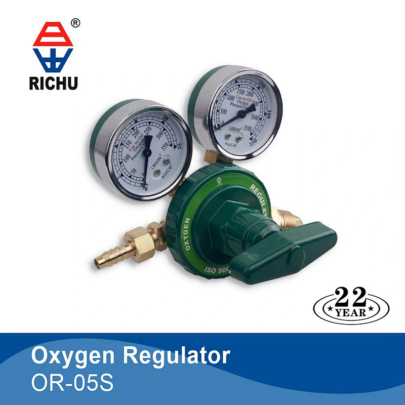 RICHU Oxygen Pressure Gas Regulator With Meter OR-96B
