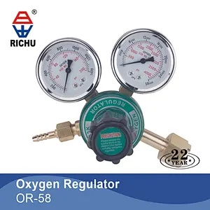 Acetylene Regulator With 2 Gauges Reducer
