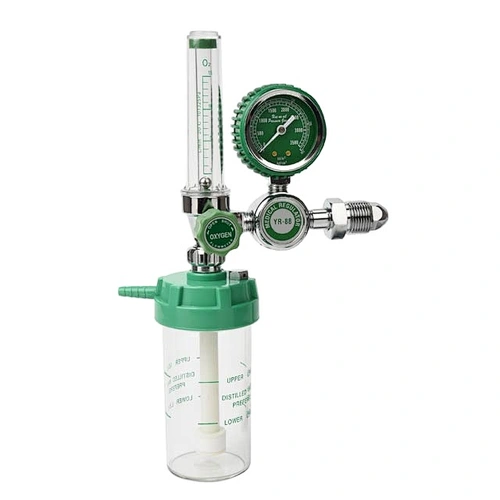 Hospital Buoy Type Medical Oxygen Regulator with Humidifier and Flow Meter