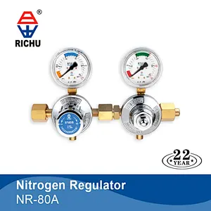 High Pressure Nitrogen Regulator 0-800 PSI For HVAC,Purging,Laser and Testing Made By Solid Brass