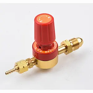 RICHU Russian Type Oxygen Acetylene LPG Gas Cylinder Regulator With Aluminum Body