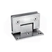 Frameless 8-12 glass connector to wall 90 degree zinc alloy hardware clips shower screen hinge