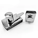 frameless tempered glass door clamp