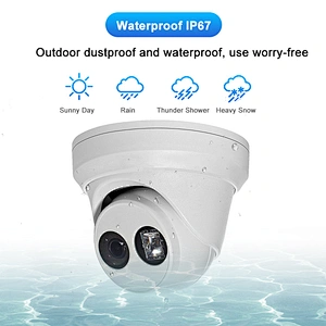 Hitosino Original 2CD2363G0-I(U) 6 MP IR Cut Filter Switch Fixed Turret Gate Full HD IP Security Indoor Network Camera