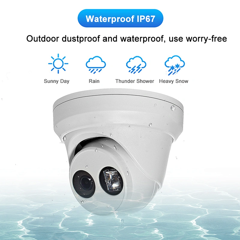Hitosino Original 2CD2363G0-I(U) 6 MP IR Cut Filter Switch Fixed Turret Gate Full HD IP Security Indoor Network Camera